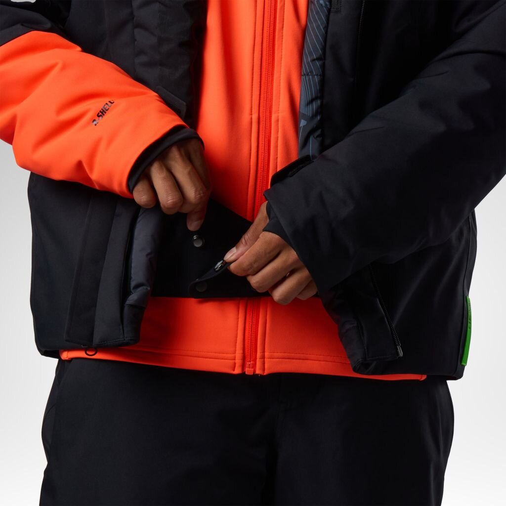 Geacă de schi Rossignol M HERO INSULATED SKI JACKET-NEGRU